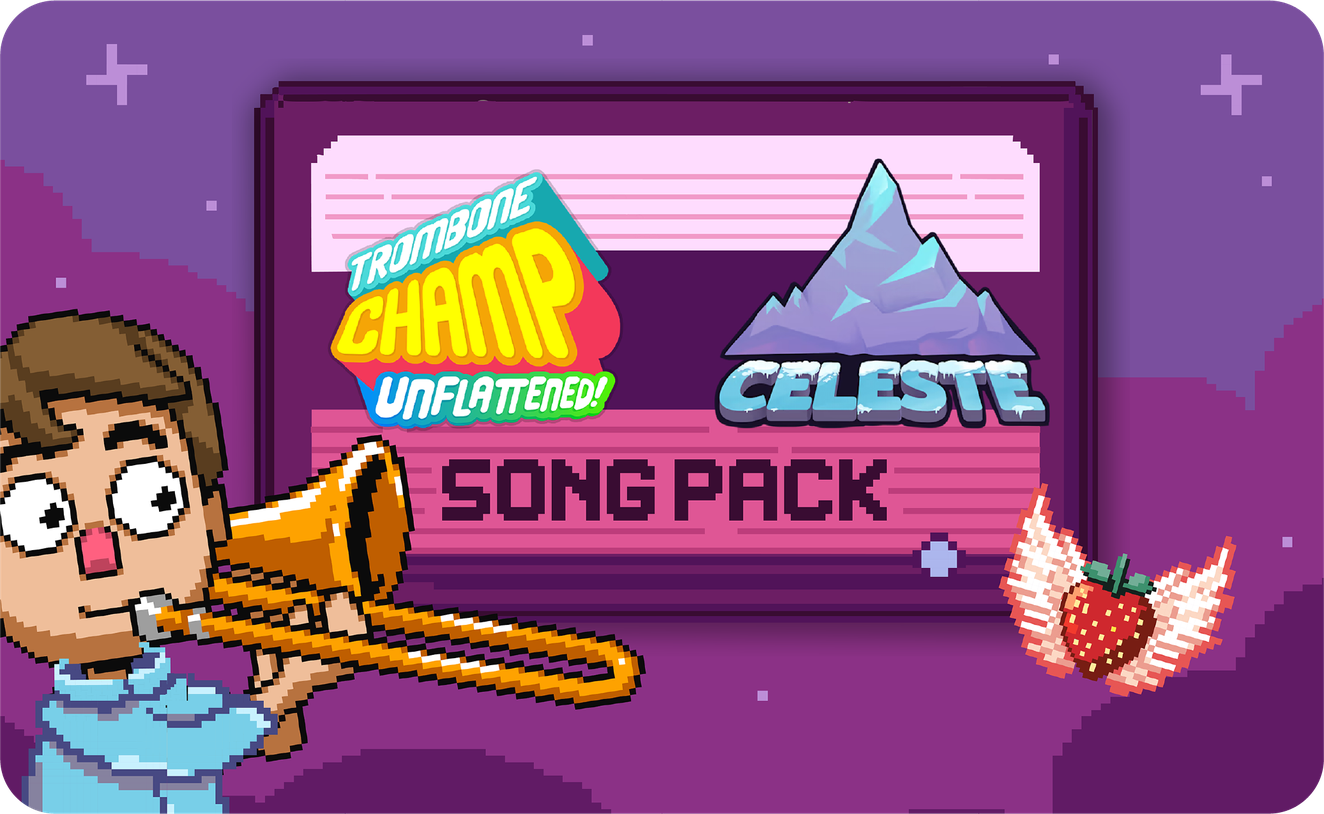 Celeste song pack key art